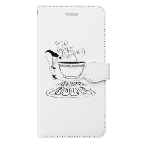 RAMEN HOLIC(背景透明化ver.) Book-Style Smartphone Case