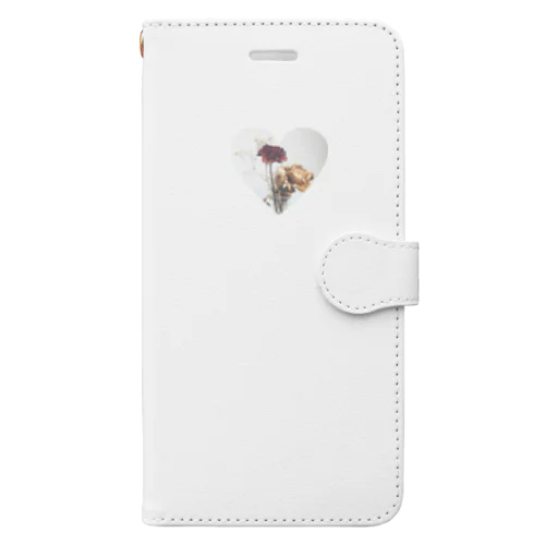 思い出の薔薇 Book-Style Smartphone Case