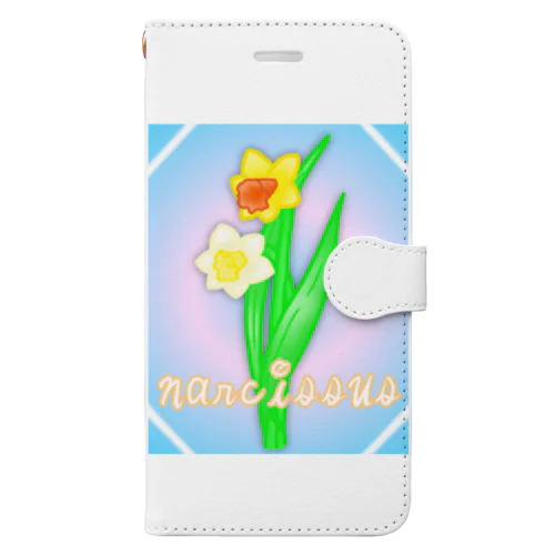 narcissus 水仙 Book-Style Smartphone Case