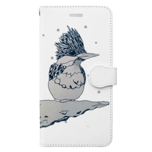 ヤマセミさん Book-Style Smartphone Case