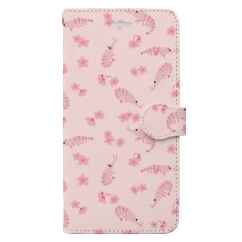 Sakura ebi Book-Style Smartphone Case