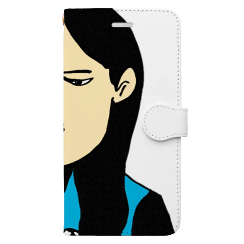 行員サクラ Book-Style Smartphone Case