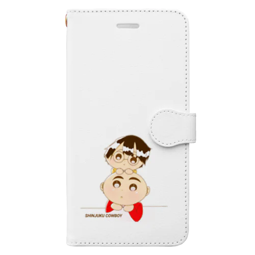 新宿カウボーイ『かねきよon石沢デザイン』 Book-Style Smartphone Case