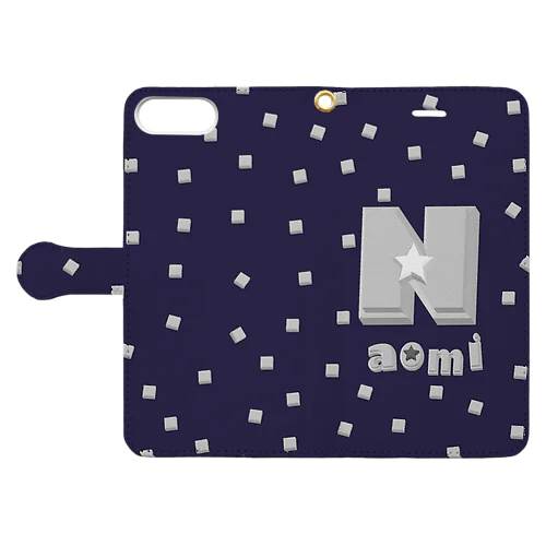 プラス５００円でオーダー　Naomi　 Book-Style Smartphone Case