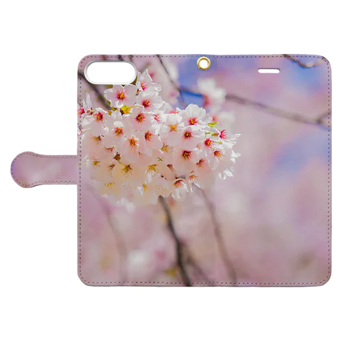 桜その1 Book-Style Smartphone Case