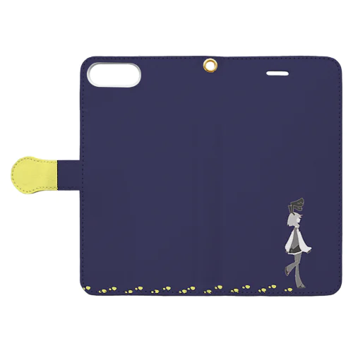 兎の女の子 Book-Style Smartphone Case