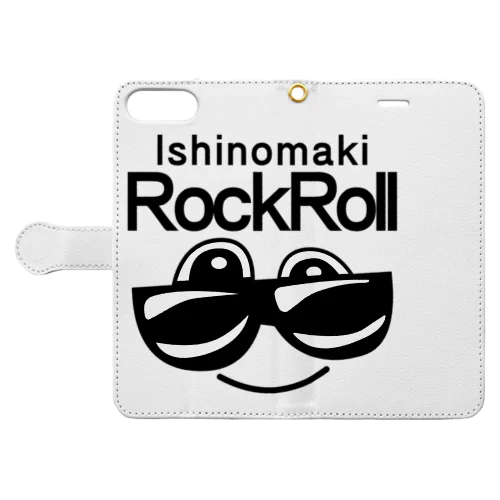 RockRoll-Ishinomaki 手帳型スマホケース