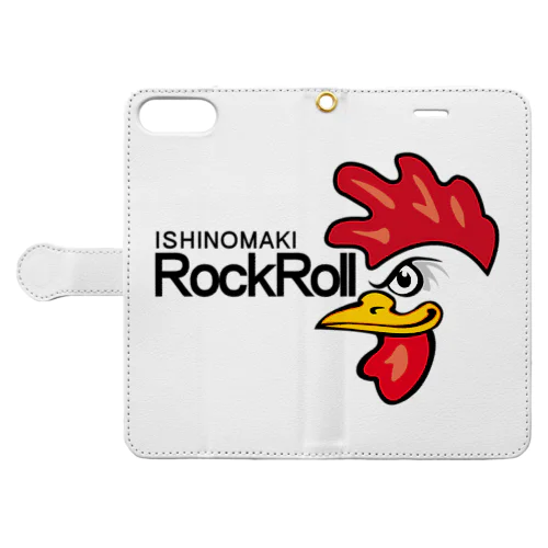 RockRoll-Ishinomaki-Chicken.ver Book-Style Smartphone Case