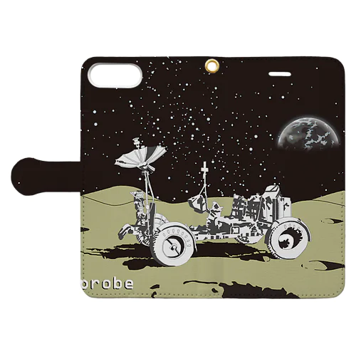 Lunar probe 手帳型スマホケース