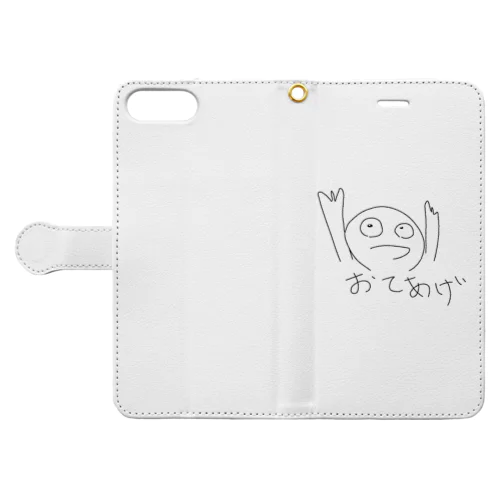 おてあげ君 Book-Style Smartphone Case