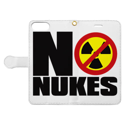 NO_NUKES 手帳型スマホケース