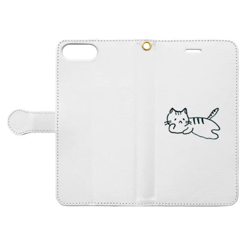 ごろごろねこ Book-Style Smartphone Case