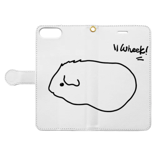 guineapig “Wheek！” Book-Style Smartphone Case