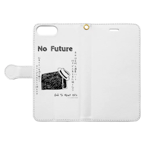 No Future(ソフト) Book-Style Smartphone Case