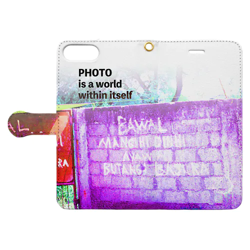 PHOTO is a world  within itself Book-Style Smartphone Case