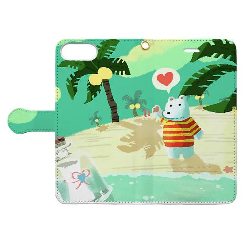 キミヲマツ。 Book-Style Smartphone Case