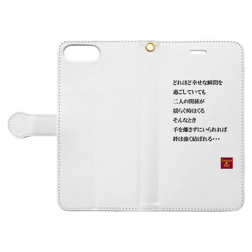 恋言葉02 Book-Style Smartphone Case