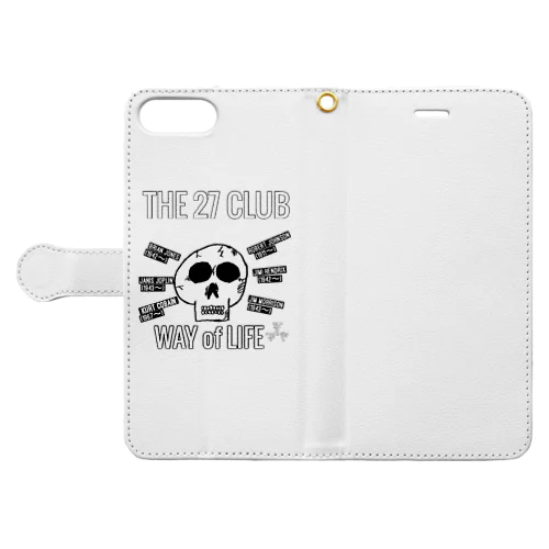 THE 21 CLUB『スカル×ロックスター』 Book-Style Smartphone Case