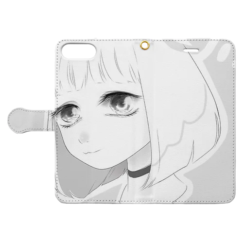 ハム女 Book-Style Smartphone Case