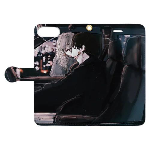 Drive night Book-Style Smartphone Case