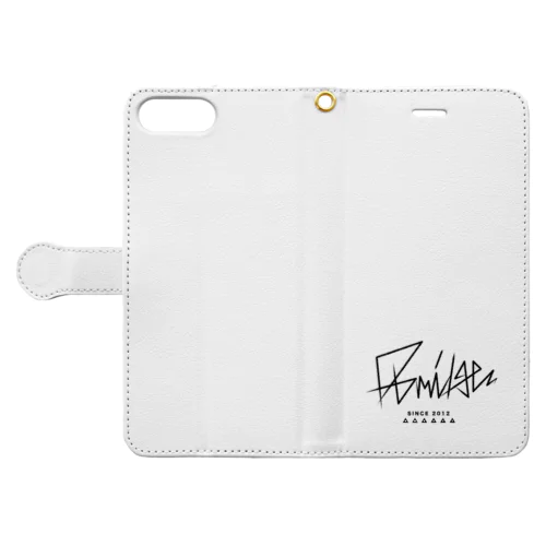 DB_white Book-Style Smartphone Case