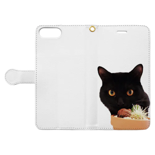 くろねことサボテン Book-Style Smartphone Case