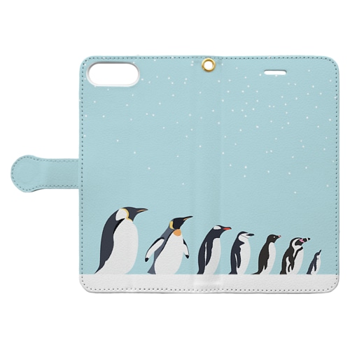 ペンギンタクサン Book-Style Smartphone Case