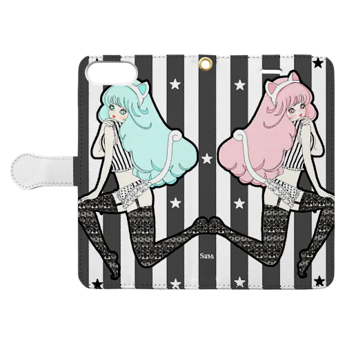 夢見るgirls Book-Style Smartphone Case