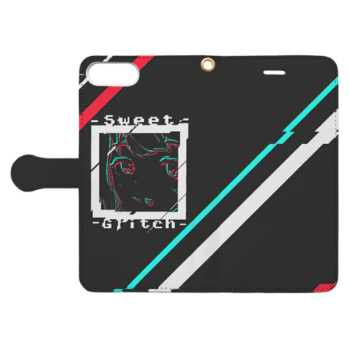 SweetGlitch 手帳型スマホケース