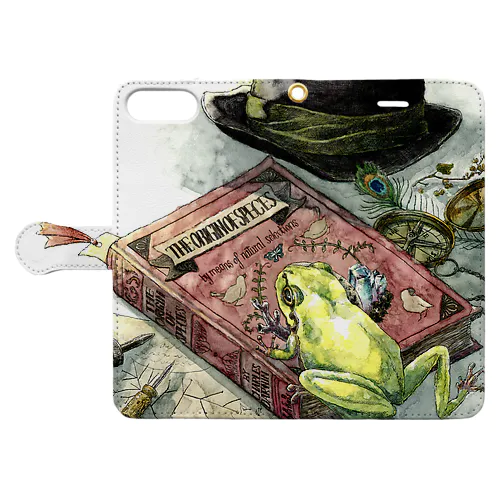 祖への解雇 Book-Style Smartphone Case