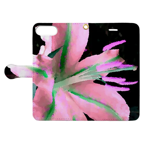 Wild Lily Variation Book-Style Smartphone Case