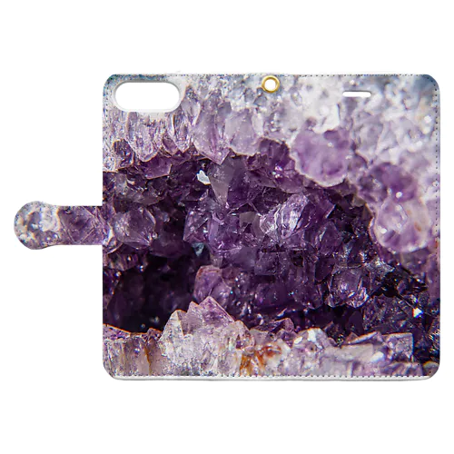 amethystⅤ Book-Style Smartphone Case