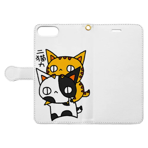 二猫力(ねこず) Book-Style Smartphone Case