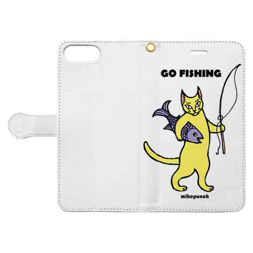 GO FISHING カラー Book-Style Smartphone Case