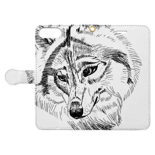 Wolf Book-Style Smartphone Case