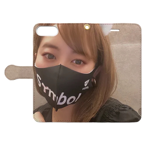 なーちゃん × NEM Symbol コラボGOODS Book-Style Smartphone Case