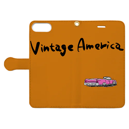 Vintage America  다이어리형 폰케이스