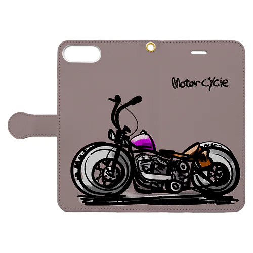 Motorcycle  手帳型スマホケース