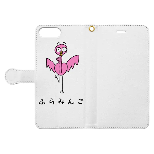 flamingo 手帳型スマホケース