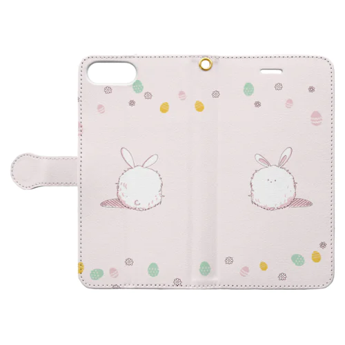 イースターなうさちゃん Book-Style Smartphone Case