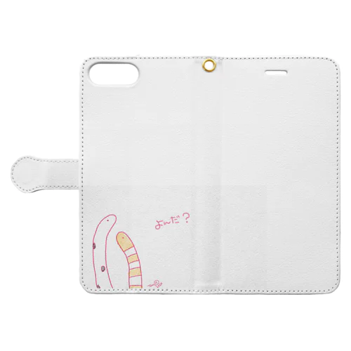 チンアナゴくんとニシキアナゴくん Book-Style Smartphone Case