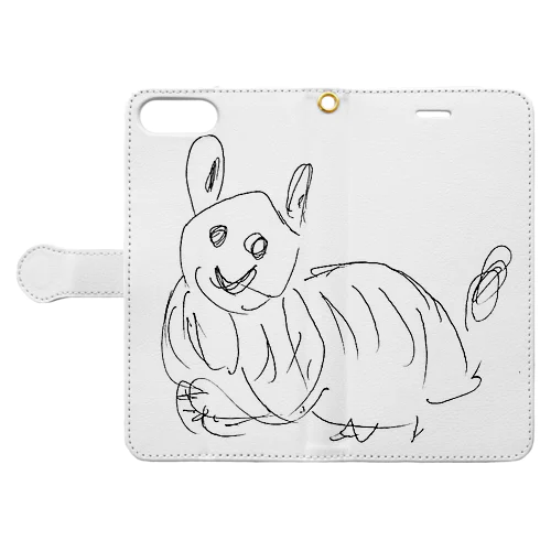 ねこさんが描いた猫　2 Book-Style Smartphone Case