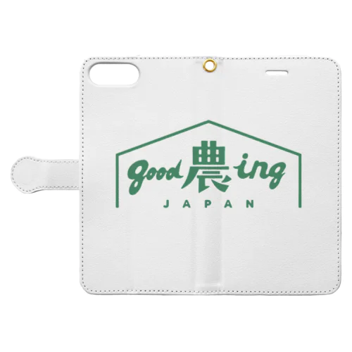 Good 農ing Japan オフィシャルグッズ2021 Std 手帳型スマホケース