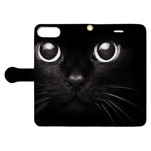 Black Cat 手帳型スマホケース