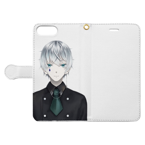 ロン Book-Style Smartphone Case