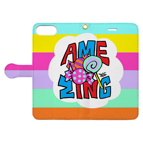 AMEZING 手帳型スマホケース