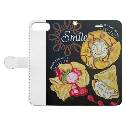 smile　ｂａｂｙ Book-Style Smartphone Case