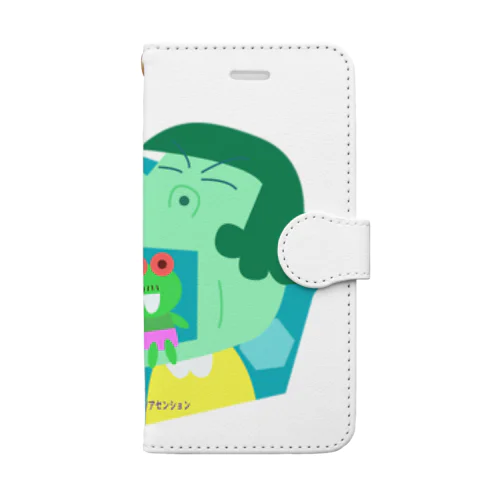 ガウ子ファミリー Book-Style Smartphone Case