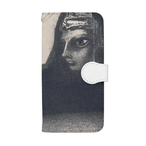 Zwarte Sfinx, Odilon Redon, 1887 Book-Style Smartphone Case