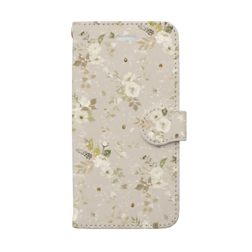 Ruimeme × 三浦朋代 〈Agathe〉flower Book-Style Smartphone Case